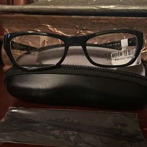 Brand new w/ tags Vogue shiny black eyeglasses
